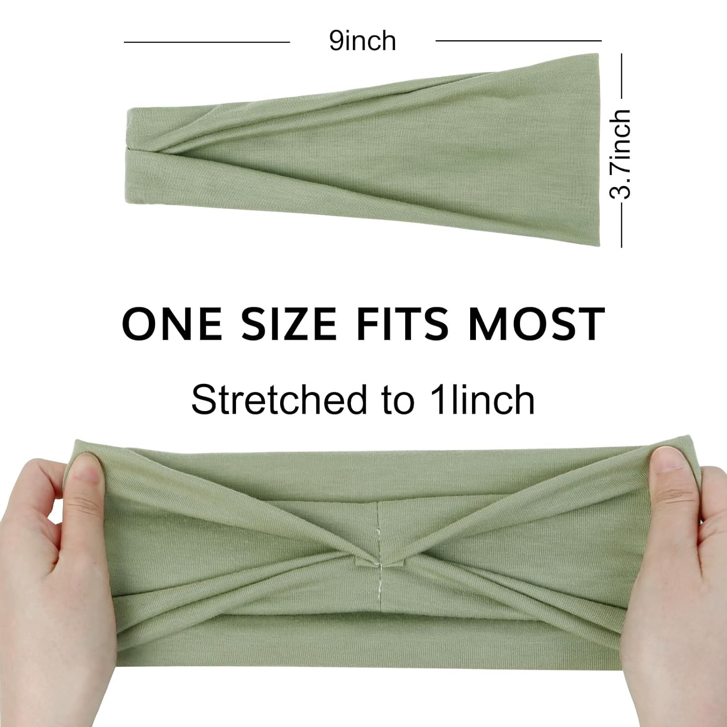 Headbands for Women Non Slip Women'S Headbands Yoga Workout Exercise Hairbands for Women Wide Stretchy Hair Accessory